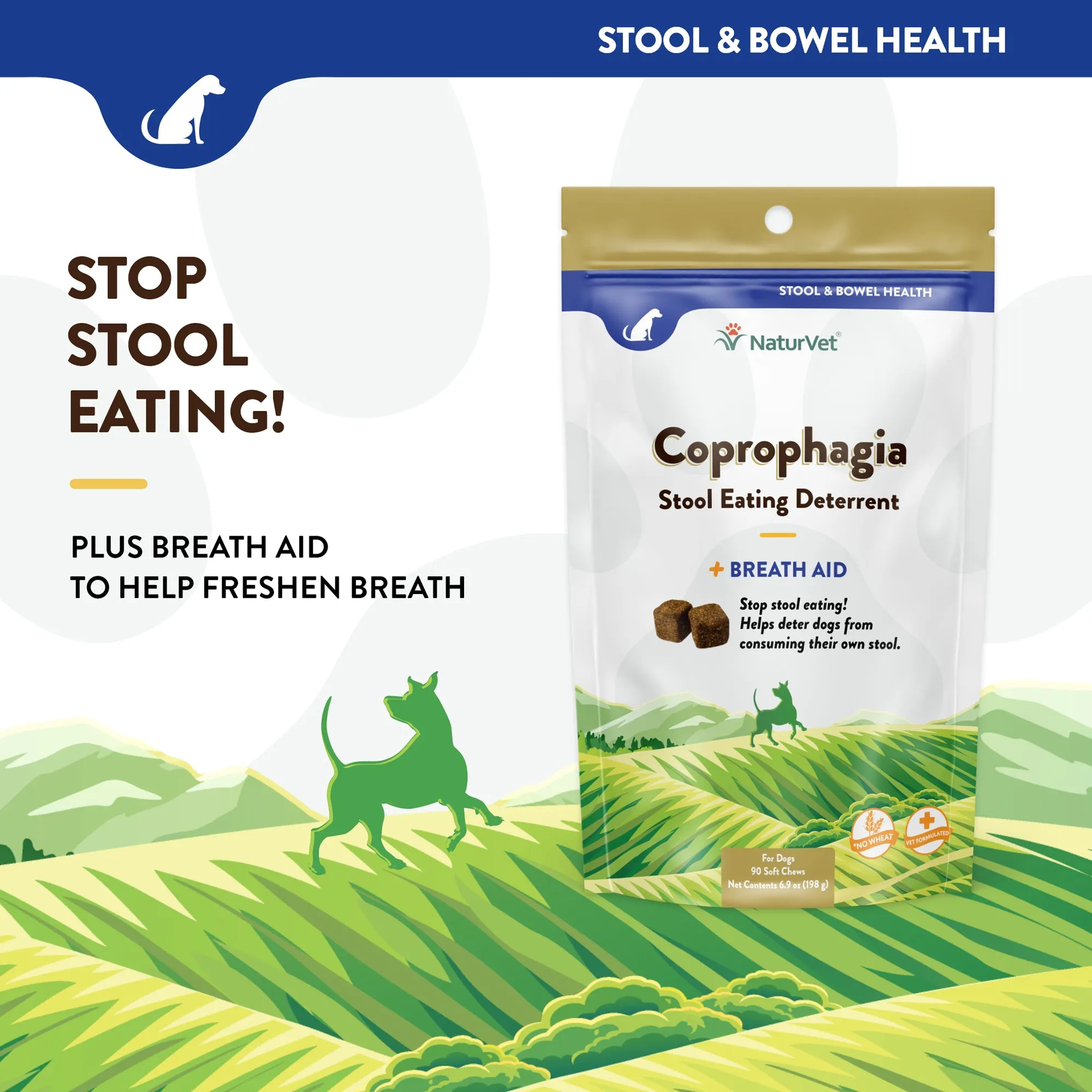 Coprophagia Stool Eating Deterrent Soft Chews